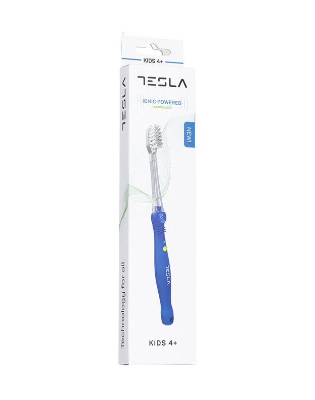 Joninis vaikiškas dantų šepetėlis TESLA KIDS, SOFT (minkštas) 